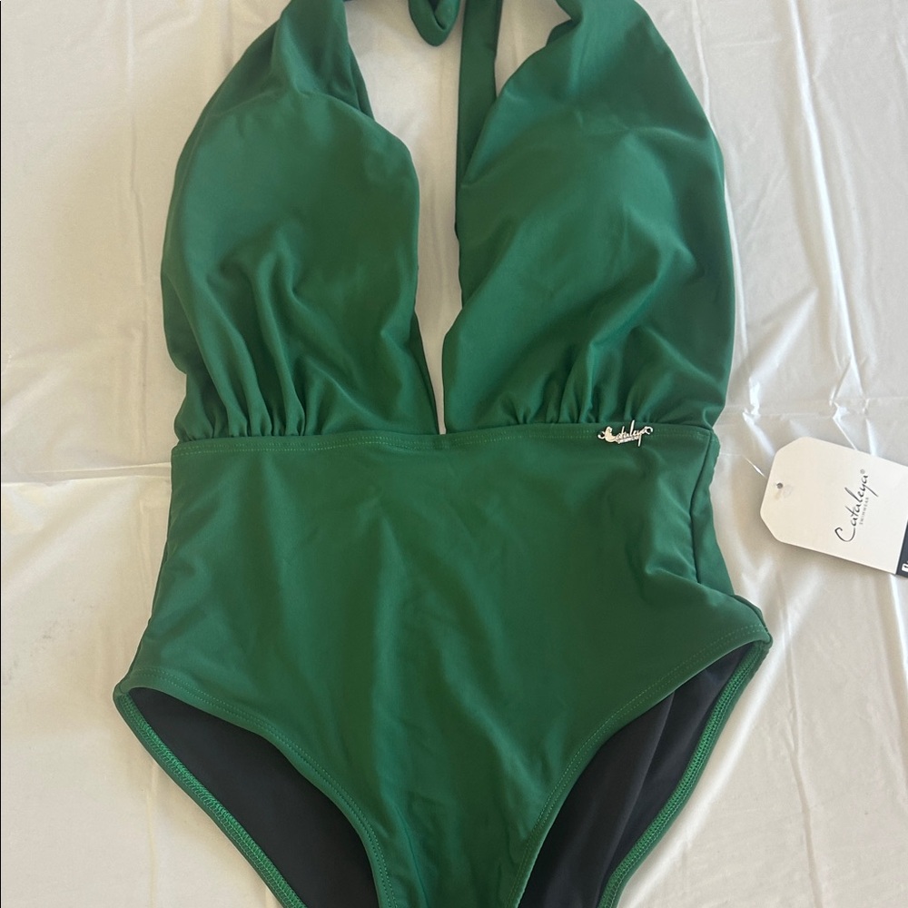 Emerald Green One-Piece Swimsuit